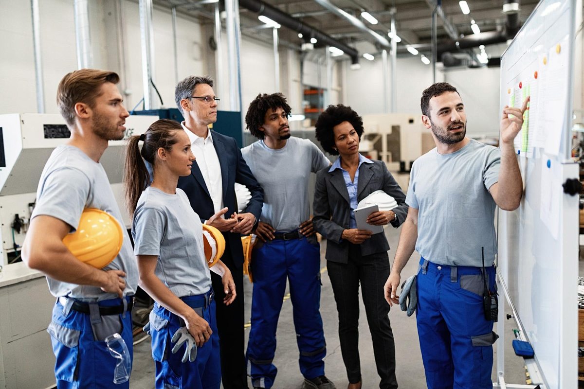 Regular training to improve management