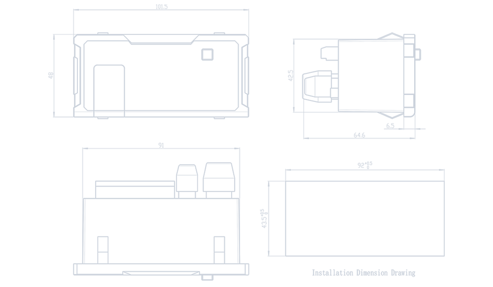 Outline dimension