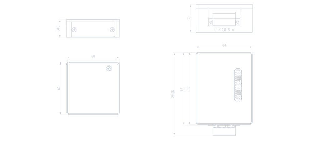Outline dimension (unit: mm) 