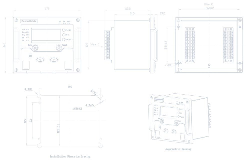 Outline dimension