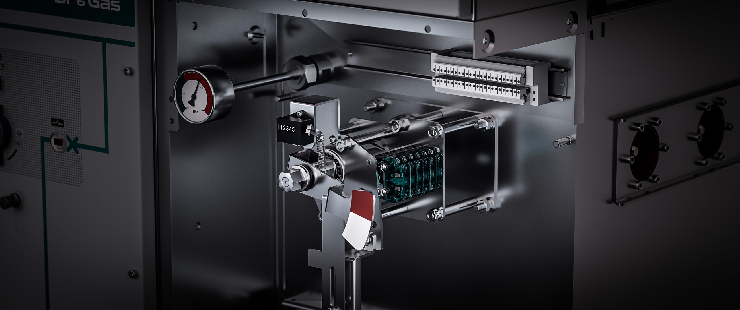 Circuit breaker manual operating mechanism